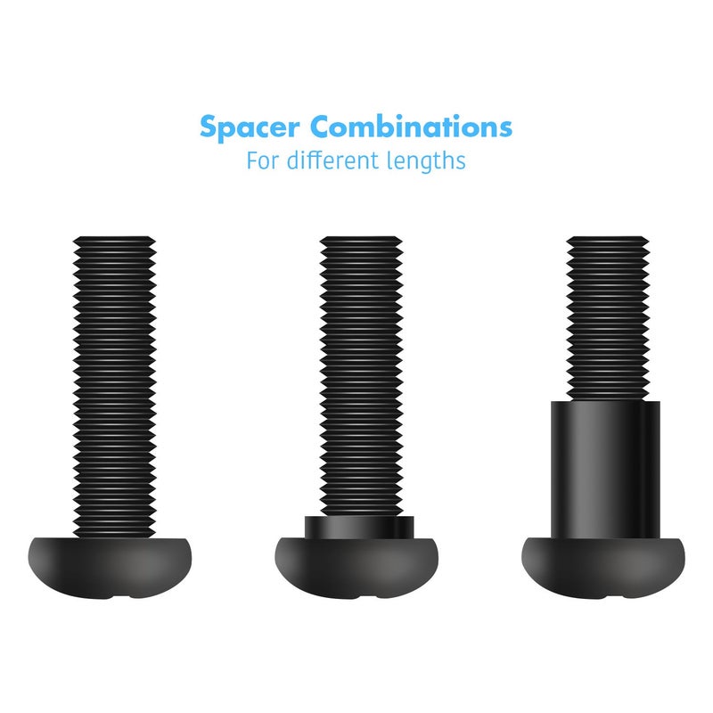 PERLESMITH Universal Mounting Hardware Kit Fits Most TVs, Includes M4, M5, M6 and M8 Screws, Washers and Spacers for Monitor, up to 80 inches, PSUHP - Image 3